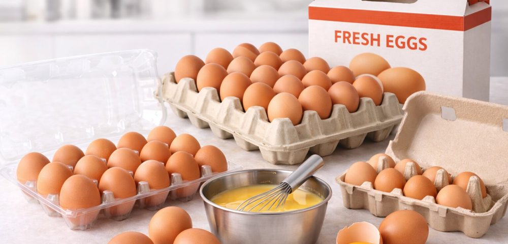 Fresh chicken eggs for retail, horeca and food manufacturers