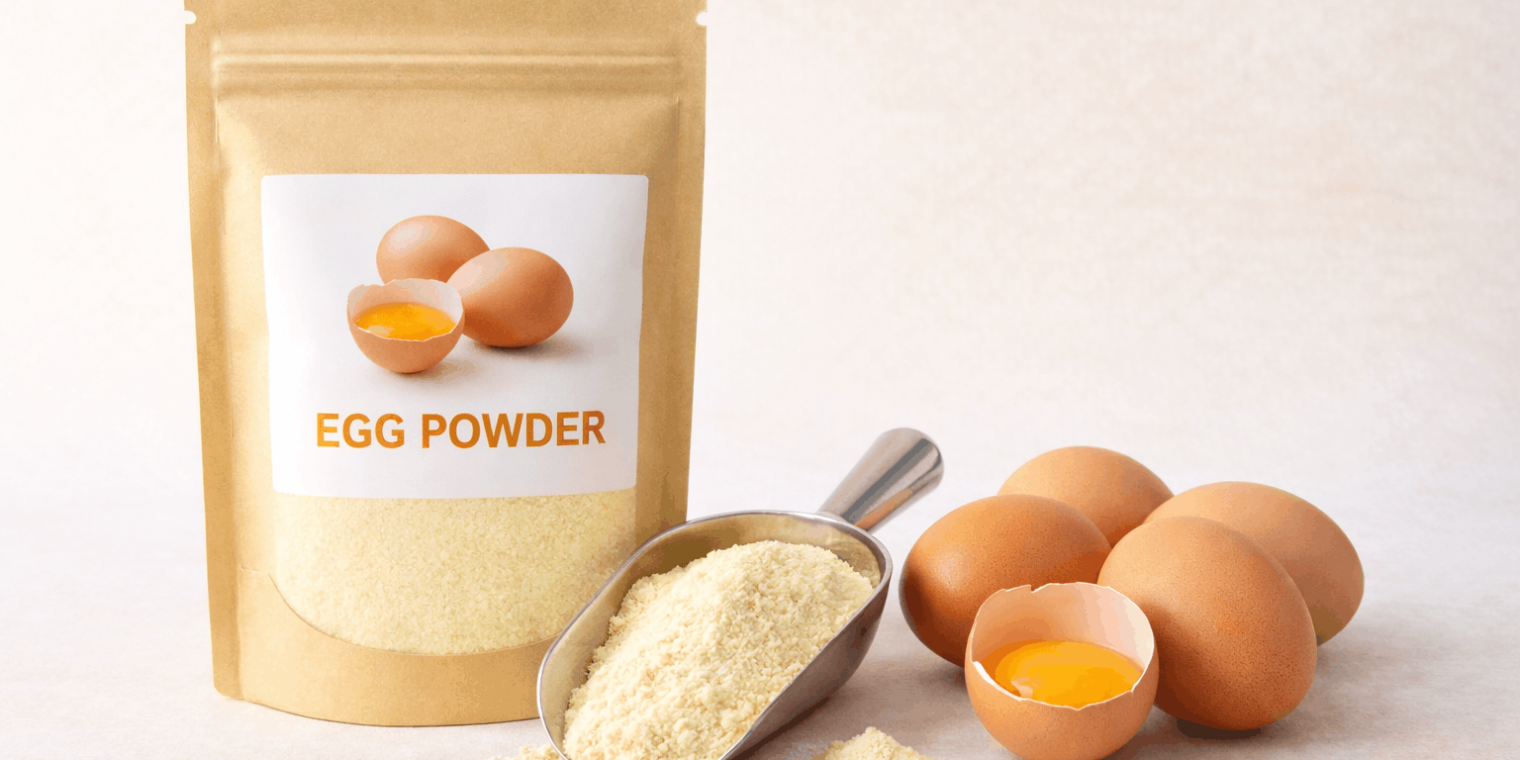Spray-dried egg powder with long shelf life and consistent functionality